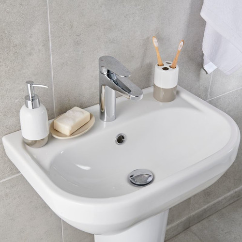 GoodHome Bathroom Sink Tap Cavally L