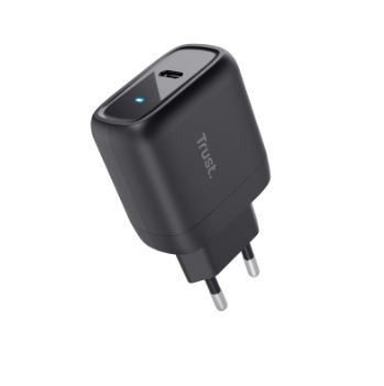 Trust Wall Charger EU Plug MAXO 45W USB-C, black