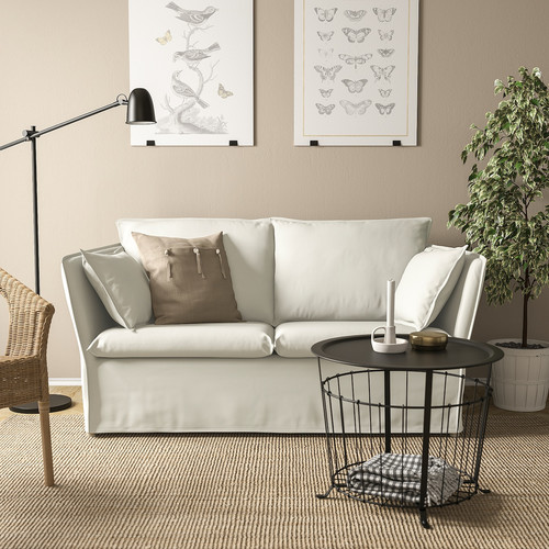 BACKSÄLEN 2-seat sofa, Blekinge white