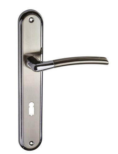 Door Handle Schaffner Kora 72mm, satin nickel/chrome