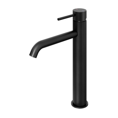 GoodHome Basin Mixer Tap Ovens, tall, matt black