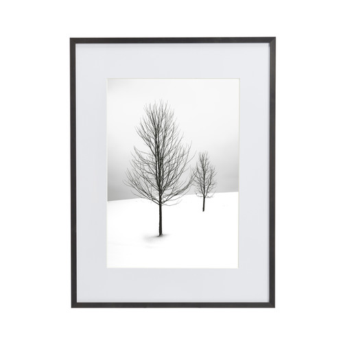 GoodHome Aluminium Picture Frame Banggi 30 x 40 cm, black