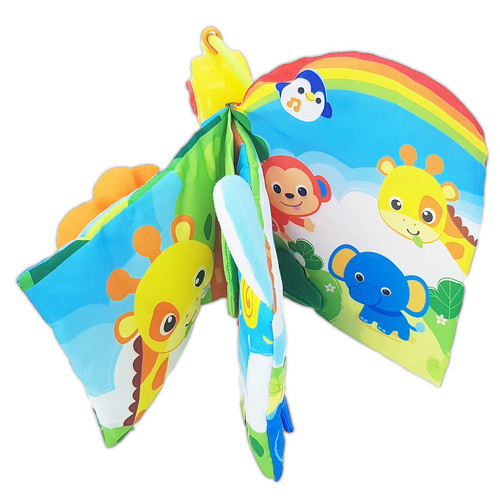 Winfun Jungle Pals Sensory Book 6m+