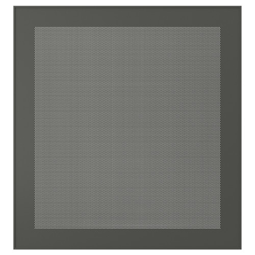 MÖRTVIKEN Door, dark grey, 60x64 cm