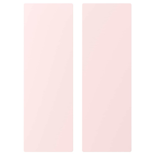 SMÅSTAD Door, pale pink, 30x90 cm