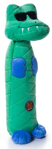 Petstages Bottle Bros Gator Dog Toy, green