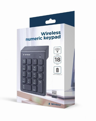 Gembird Wireless Numeric Keypad