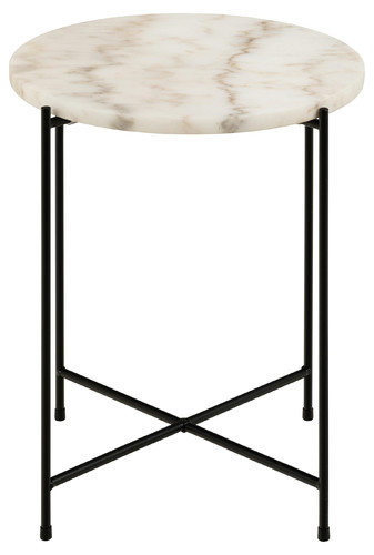 Coffee Table Avila, high, white marble