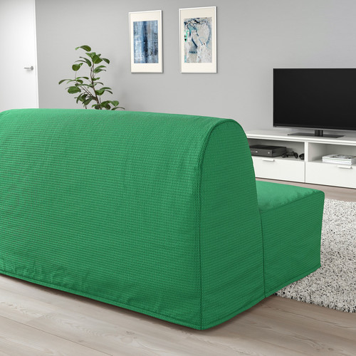 LYCKSELE HÅVET 2-seat sofa-bed, Vansbro bright green