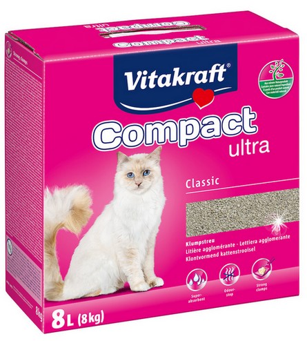 Vitakraft Cat Litter Compact Ultra 8kg