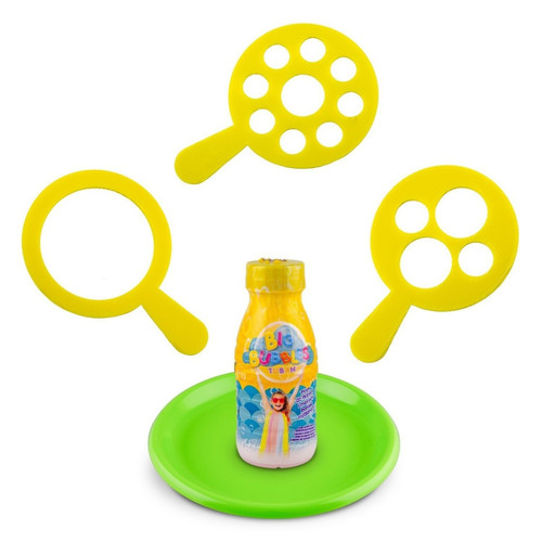 Tuban Big Bubble Making Set, Stand, 3 Rings + Liquid 250ml 3+