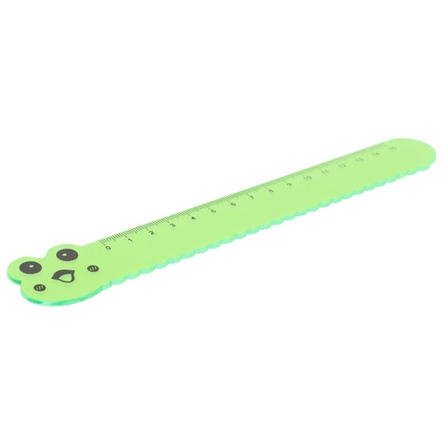 Starpak Plastic Ruler Caterpillar 15cm