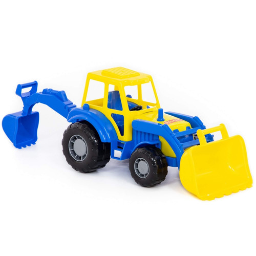 Tractor 27cm, 1pc, assorted colours, 12m+