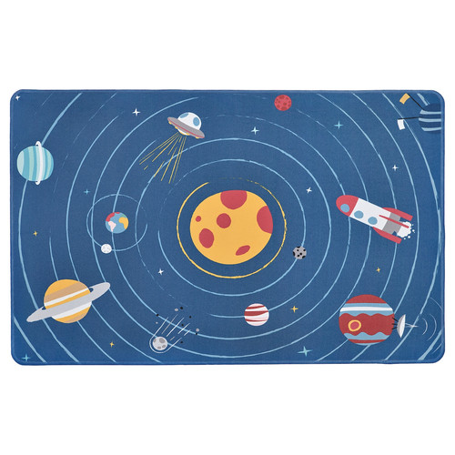 AFTONSPARV Desk pad, space/blue, 38x60 cm