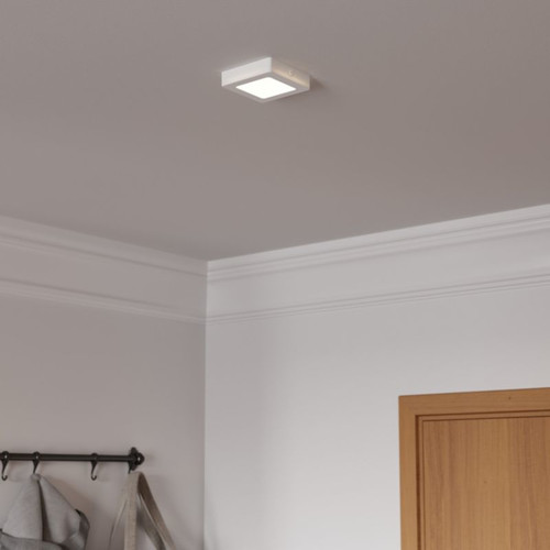 GoodHome LED Ceiling Lamp Hestia 600lm 11 cm, white