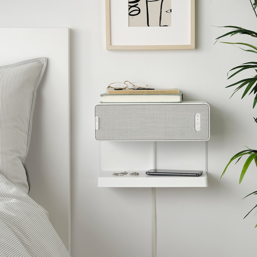 SYMFONISK Speaker combination with shelf, white/gen 2