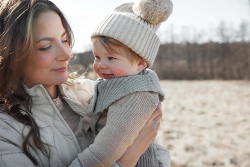 Elodie Details Wool Beanie Creamy White 2-3 years