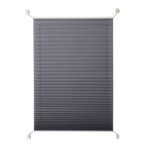 Pleated Blind Colours Caprera 68 x 210 cm, grey