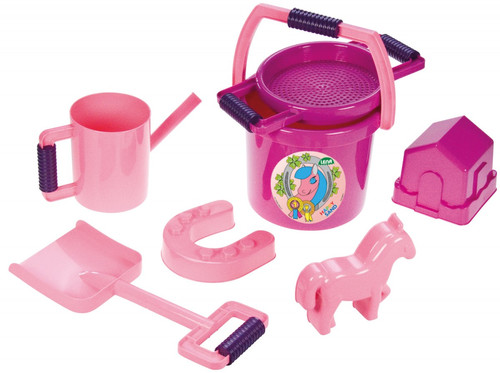 Lena Sand Toys Set Pony, asssorted colours, 24m+