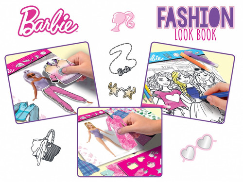 Lisciani Fashion Look Sketchbook Barbie 5+