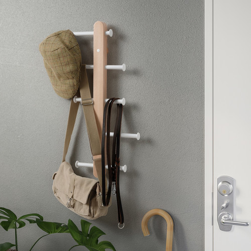 PLOGA Vertical hook rack, 60 cm