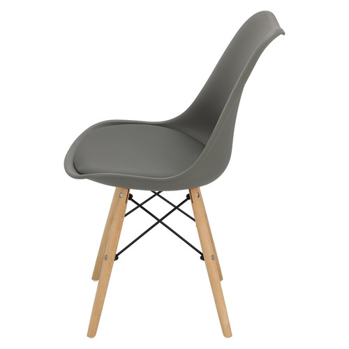 Dining Chair Norden DSW PP, dark grey