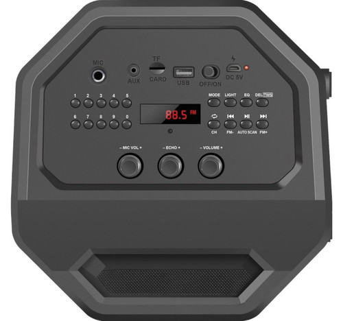 Defender Portable Speaker Rage 50W, Light/BT/FM/USB/LED/TWS