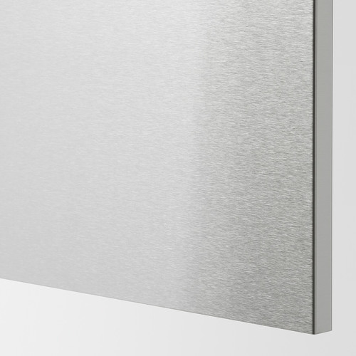 VÅRSTA Cover panel, stainless steel, 39x80 cm