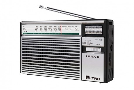 Eltra Radio LENA 5 USB, silver