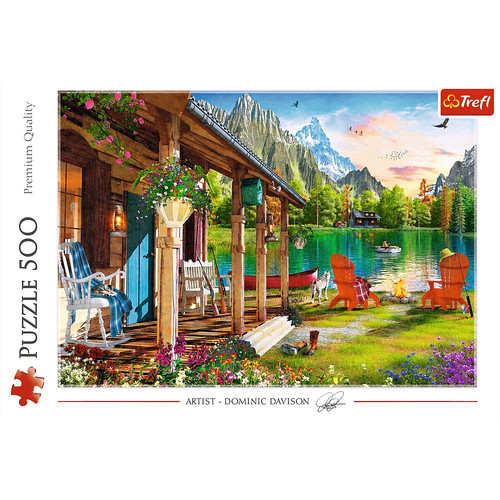 Trefl Jigsaw Puzzle Mountain Cottage 500pcs 10+