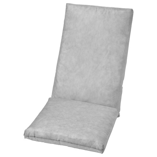 DUVHOLMEN Inner cushion for seat/back cushion, outdoor grey, 71x45/42x45 cm