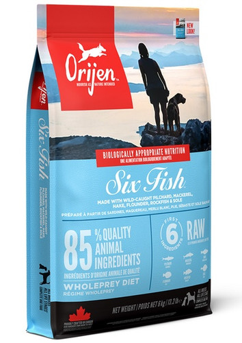 Orijen Dog Food Adult 6 Fresh Fish 6kg