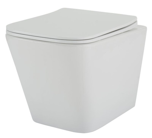 Wall-Hung Rimless Toilet Bravia, white