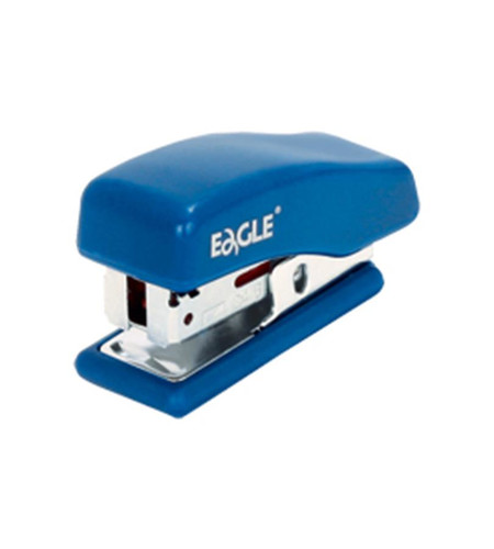 Stapler Mini, 10 Sheets, 24/6, 26/6, blue