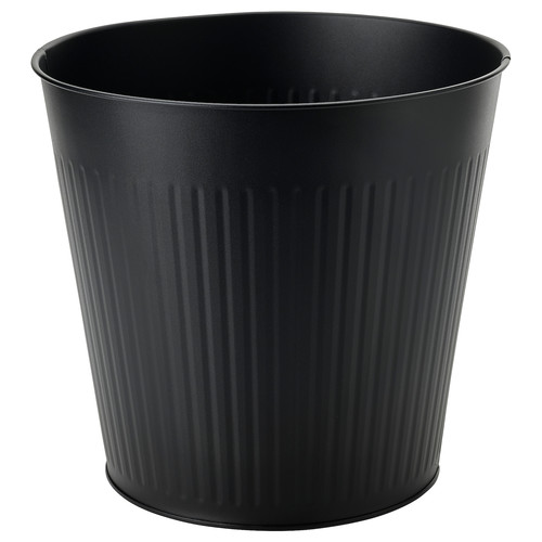 CITRONMELISS Plant pot, in/outdoor/anthracite, 32 cm