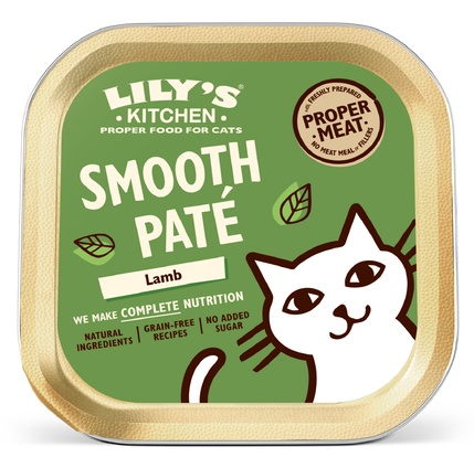 Lily's Kitchen Cat Food Lamb Paté/Lovely Lamb Casserole 85g