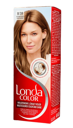 Londa Color Permanent Color Creme 8/38 Beige Blonde