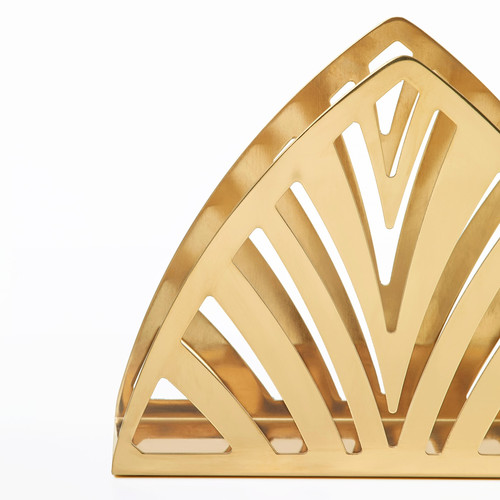 TILLSTÄLLNING Napkin holder, brass colour