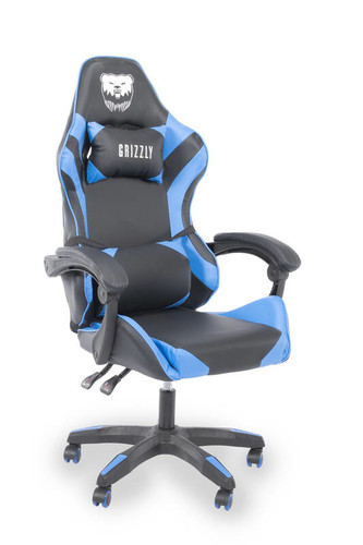 Gaming Desk Chair Grizzly FORCE, blue