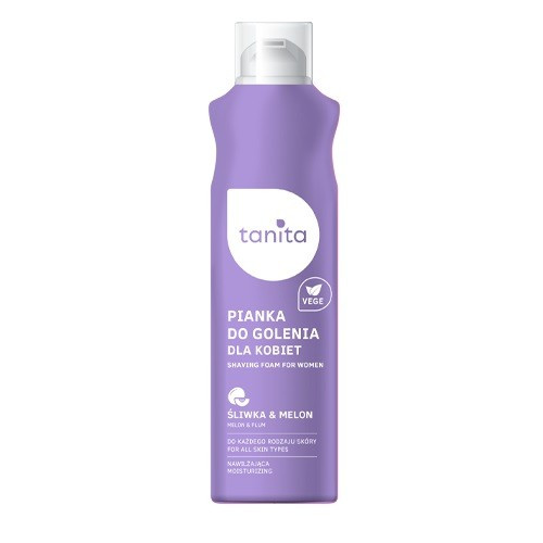 TANITA Shaving Foam for Women Plum & Melon Vegan 200ml