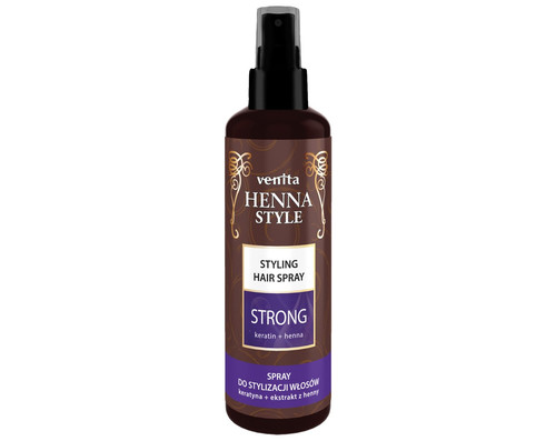 VENITA Henna Style Spray Hairspray Strong 200ml