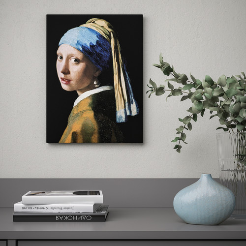 PJÄTTERYD Picture, girl with a pearl earring 2, 30x40 cm