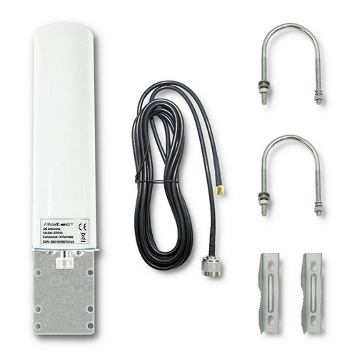 Qoltec Antenna Omnidirectional 4G LTE 30dBi in/outdoor