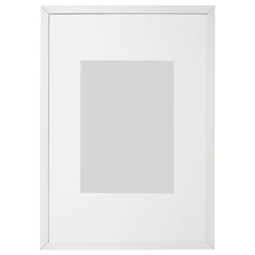 LOMVIKEN Frame, white, 21x30 cm