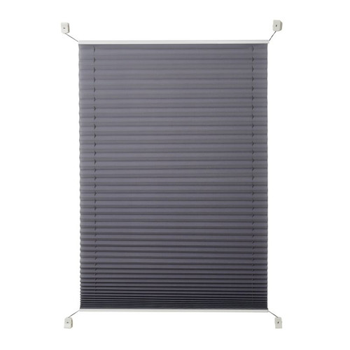 Pleated Blind Colours Caprera 73 x 150 cm, grey