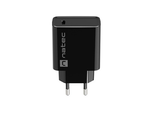 Natec Wall Charger EU Plug USB Charger Ribera EU Plug 1x USB-C