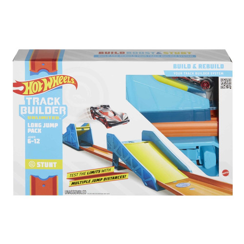 Hot Wheels Track Builder Unlimited Long Jump Pack GLC89 6+