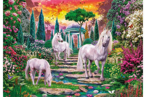 Clementoni Jigsaw Puzzle Classic Garden Unicorns 2000pcs 7+