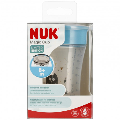 NUK Magic Cup 230ml 8m+, blue