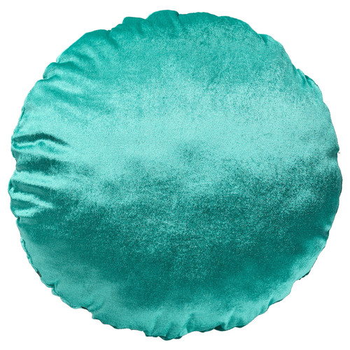 BLÅVINGAD Cushion, coral-shaped/turquoise